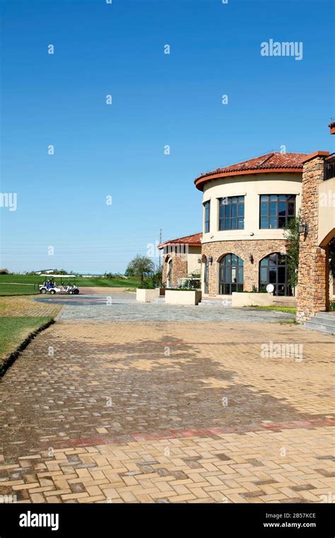 The golf course landscape Stock Photo - Alamy