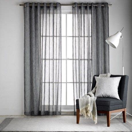 Bardwell Black Sheer 180x250cm Eyelet Curtain - Curtains - Readymade Curtains & Blinds | Sheers ...