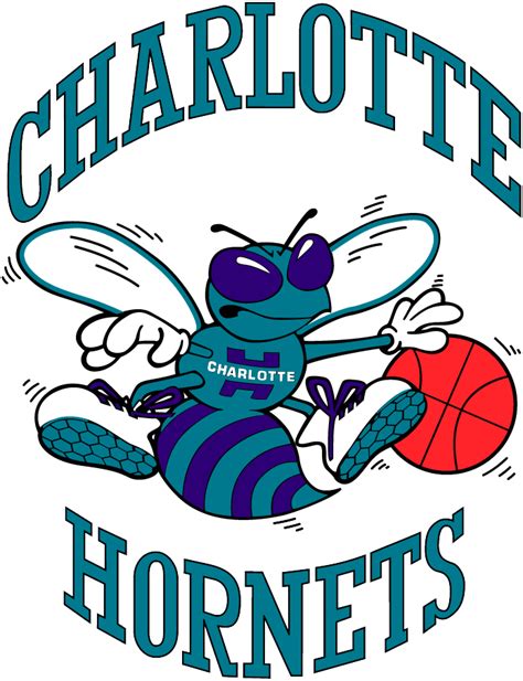 Charlotte Hornets Logo - Primary Logo - National Basketball Association (NBA) - Chris Creamer's ...