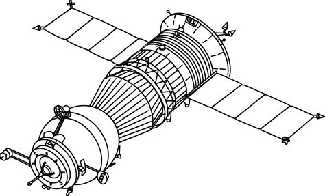 Satellite Drawing at GetDrawings | Free download