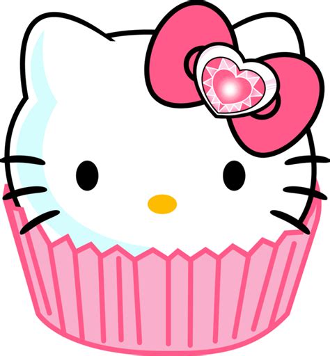 Hello Kitty Pink Bow Clipart