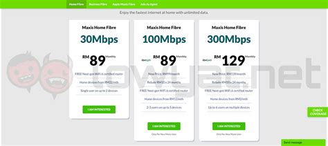 Maxis Authorised Reseller Lists New Pricing For Fibre Plans; 100Mbps Starts From RM99/month ...