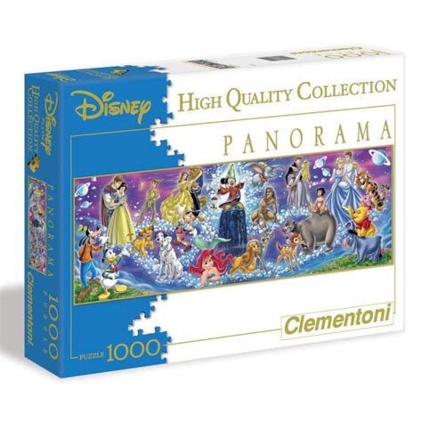 CLEMENTONI - Disney Classiques - Panorama Puzzle - 1000 pièces - Cdiscount Jeux - Jouets