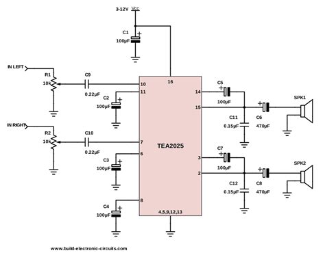 HomeMade DIY HowTo Make: How to make audio 5 Volt diy guitar stereo guitar amp on breadboard