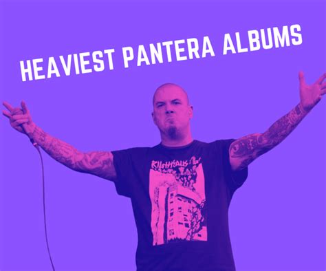 Pantera Albums RANKED In Order of Heaviness | Pantera, Heavy song, Album