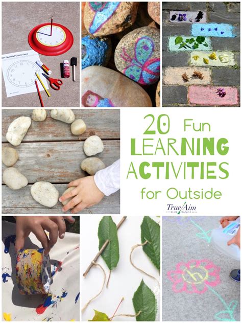 20 Fun Learning Activities for Outside