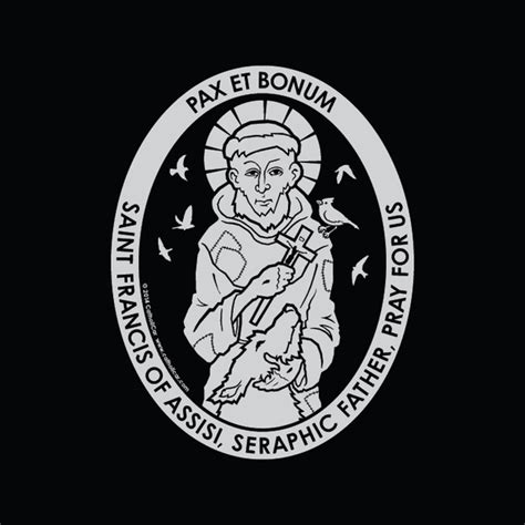 St. Francis of Assisi Car Decal – The Catholic Gift Store