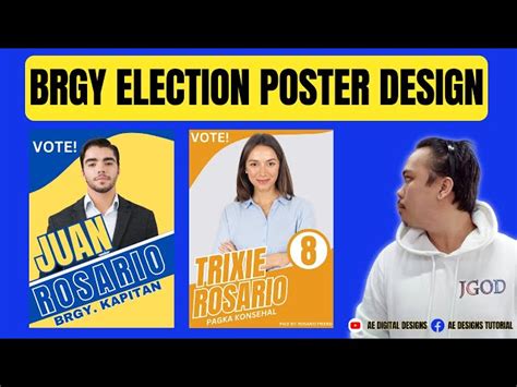 ELECTION POSTER DESIGN CANVA TUTORIAL TAGALOG PART, 46% OFF