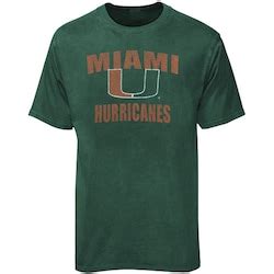 Miami Hurricanes Football T-Shirts - Bringin It - Unique College T-Shirts