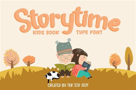 Storytime - Kids Font | Creative Market