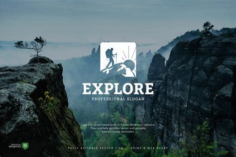 Adventure Explorer Logo - Design Template Place