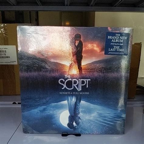 THE SCRIPT Sunsets And Full Moons Black Vinyl (Cover Dent) | Shopee Philippines