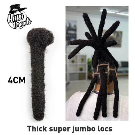 HohoDreads 4cm Wicks Locs | Florida Wicks Dreads Locs For Sale