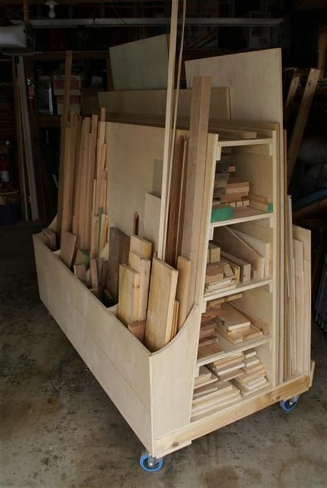 78+ images about Workshop Lumber Storage on Pinterest | Lumber storage rack, Wood storage and ...