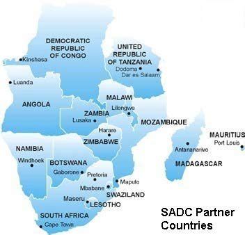 1: Map of the SADC (Source: SADC, 2014) The SADC Free trade area ...