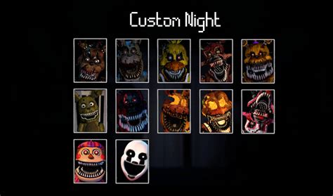 FnaF 4 Custom Night by PatataEditsCorp on DeviantArt