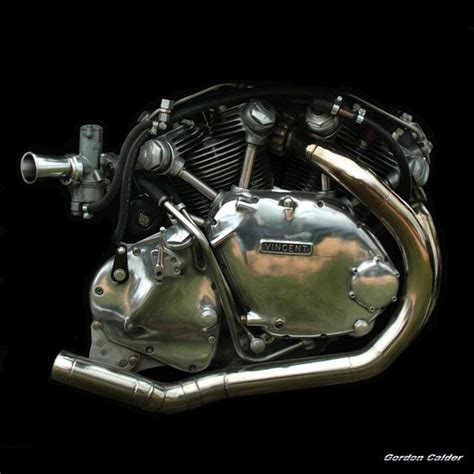 No 4: CLASSIC VINCENT MOTORCYCLE ENGINE | Classic motorcycles, Vincent motorcycle, Motorcycle engine