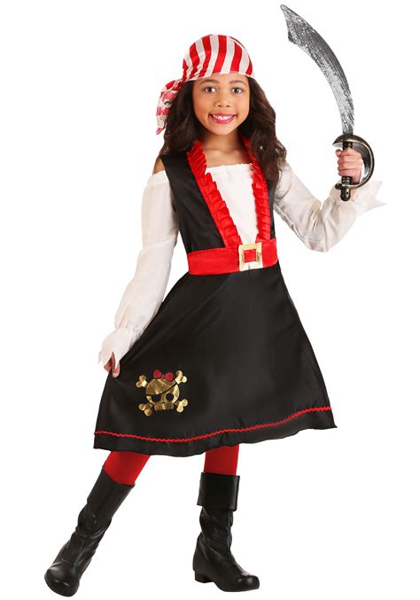 Costumes Girls Cute Pirate Fancy Dress Costume futurefertility.com