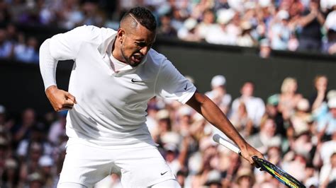 Kyrgios Wimbledon : Nick Kyrgios: Abdominal injury ends Australian's ...