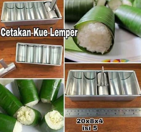 Cetakan Kue Lemper Form Cake - Size 19cm x 4cm - Toko Indonesia