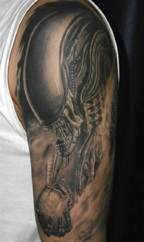 17 best Xenomorph Tattoos images on Pinterest | Tattoo ideas, Xenomorph and Alien vs predator