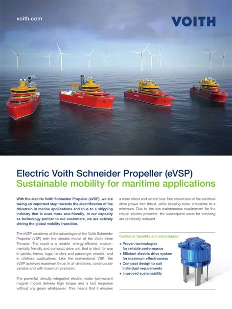 Voith Schneider Propeller (VSP) | Voith