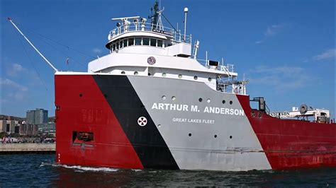 Arthur M. Anderson - Survivor of the Edmund Fitzgerald Storm 47 Years ...