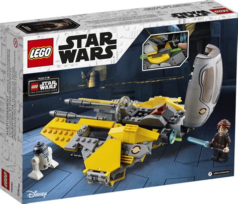 Buy LEGO Star Wars Anakin’s Jedi Interceptor 75281 Building Toy for Kids, Anakin Skywalker Set ...