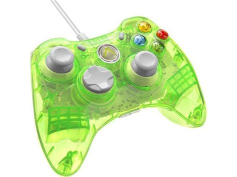 PDP Rock Candy Xbox 360 Transparent Green (Lalalime) Wired Controller | Controllers | Dreamware ...