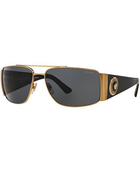 Versace Ve2163 in Gold for Men (GOLD BLACK/GREY POLARIZED) | Lyst