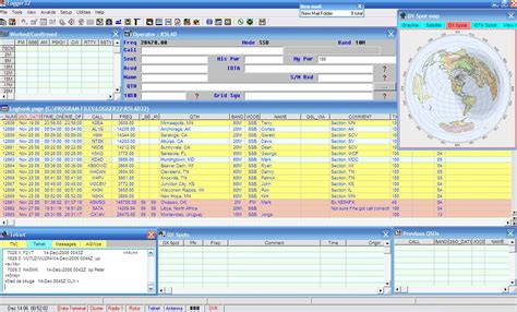 Ham Radio Logging Excel Spreadsheet With Regard To Logger32 Review — db-excel.com