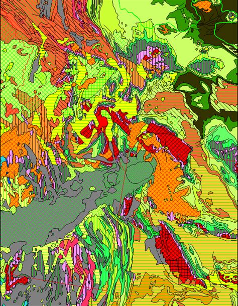 Geological Map, Section 2-3