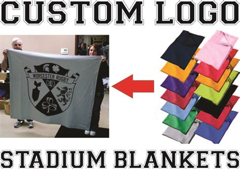 Custom Fleece Blankets | Large Logo Blankets | Design Your Own Blanket ...