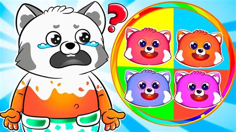 No No, Where Is My Color 😱🙀😭 Funny Kids Songs & Nursery Rhymes 🐻🐷🐢Video ...