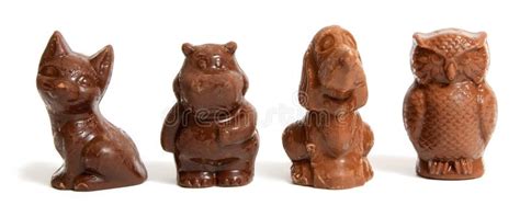 Chocolate Animals Stock Image - Image: 12570381