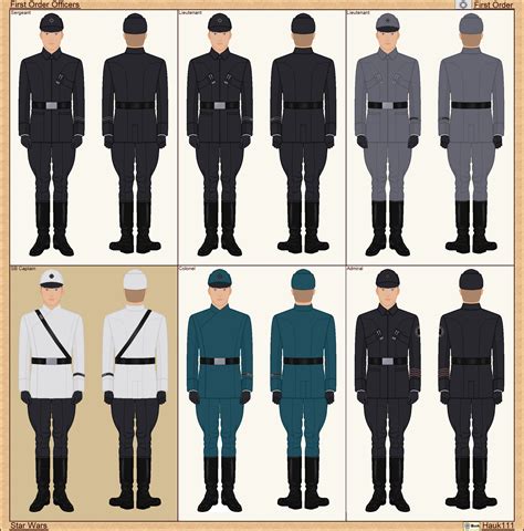 Star Wars - First Order Officers by Hauk111 on DeviantArt