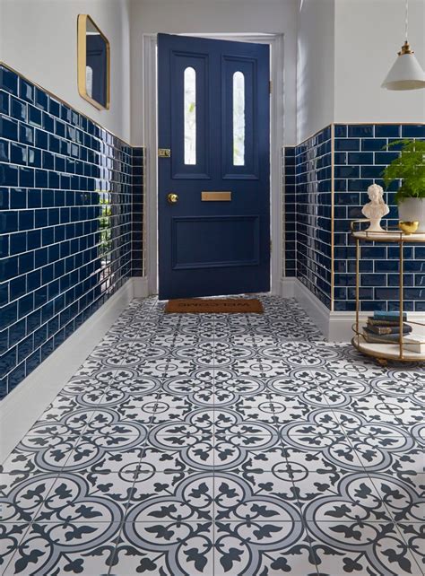 Interior Design Inspiration: Pantone 19-4052 Classic Blue Tiles by Walls and Floors - Fashion ...