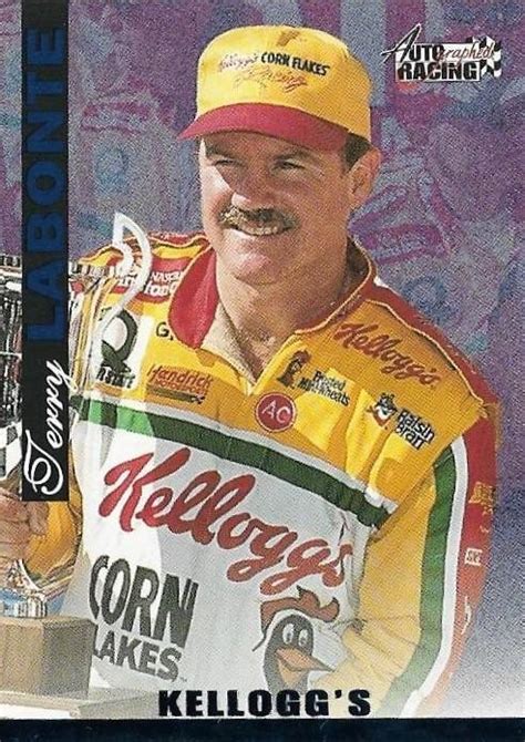 1996 Score Board Autographed #6 Terry Labonte | Trading Card Database