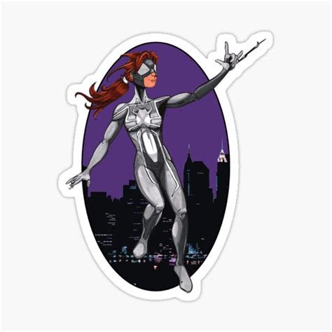 "Spider-Girl" Sticker for Sale by lordmylar | Redbubble