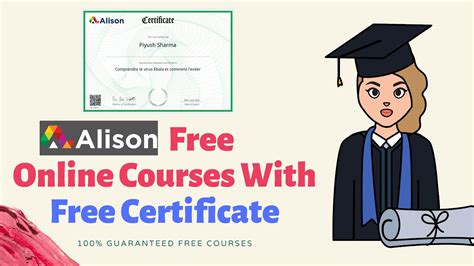 Alison Free Online Course with Free Digital Verified Certificate ...