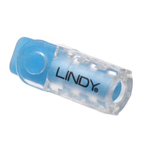 Lightning Cable Connector Protector Kit, Blue - from LINDY UK