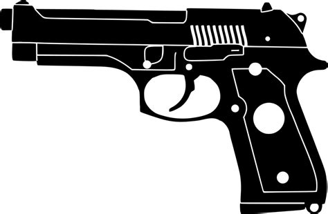 Pistol M9 Senjata Bayangan · Gambar gratis di Pixabay