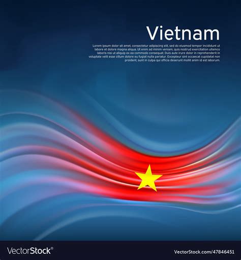 Vietnam flag background abstract vietnamese flag Vector Image