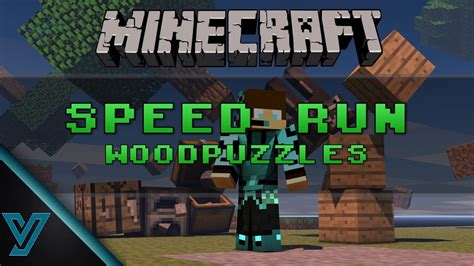 Minecraft Speed Run | 20 Wooden Puzzles (7:00) [WR] - YouTube