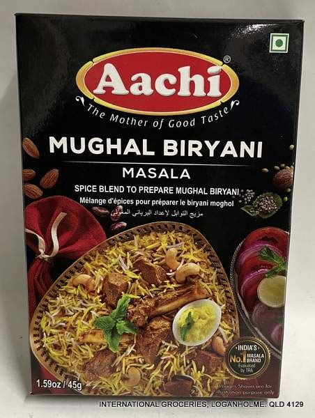 Aachi Mughal Biryani Masala 45g - GS International Groceries - GS International Groceries