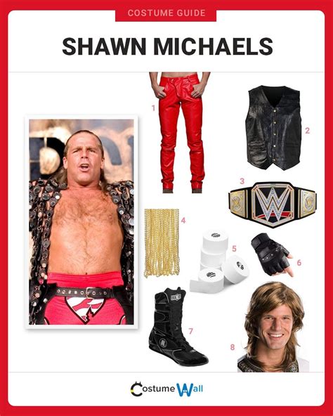 Dress Like Shawn Michaels Costume | Halloween and Cosplay Guides