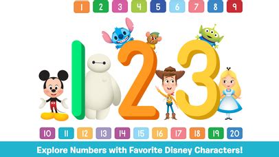 Disney Buddies: 123s Review - EducationalAppStore