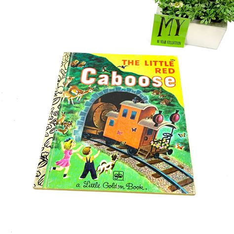 1978 the Little Red Caboose A Little Golden Book Classic by - Etsy