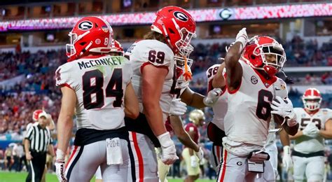 Georgia Player Went On IG Live During Orange Bowl Blowout