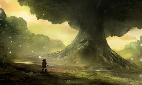 Epic Ocarina Tree - HD Wallpaper